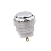 Crown / Samducksa SDB-202M 24mm Cherry Screw In Button - Metallic Silver