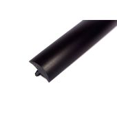 3/4" Black Bumper T-Molding