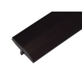 1-1/8" Black T-Molding