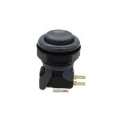 Industrias Lorenzo Short Concave Pushbutton - Dark Grey (PSL-C)