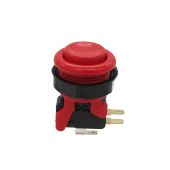 Industrias Lorenzo Short Concave Pushbutton - Red (PSL-C)