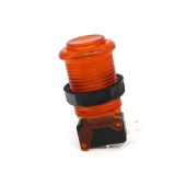 Industrias Lorenzo Concave Pushbutton - Translucent Orange