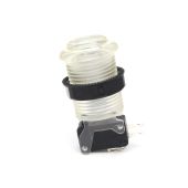 Industrias Lorenzo Concave Pushbutton - Translucent White