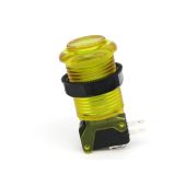 Industrias Lorenzo Concave Pushbutton - Translucent Yellow