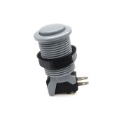 Industrias Lorenzo Convex Pushbutton - Light Grey (PSL-L/CV)