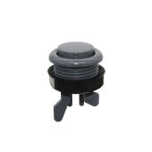 Industrias Lorenzo Short Convex Pushbutton - Dark Grey (PSL-C/Mixed)