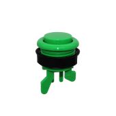 Industrias Lorenzo Short Convex Pushbutton - Green (PSL-C/Mixed)