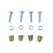 Hidden Hardware Joystick Mounting Kit - 3/4" Screws For Plastic Plates