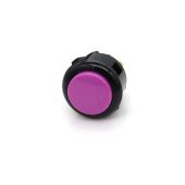 Sanwa OBSF 24mm Pushbutton - Violet with Black Bezel