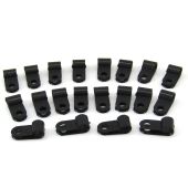 Screw On Cable Clamps - 20 Pack