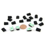 Stick On Cable Clamps - 20 Pack