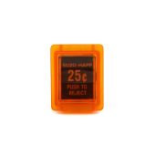 Suzo Happ 25c Push To Reject Button - Amber