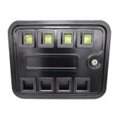 Suzo Happ Four Entry Arcade Coin Door with Coin Mechs