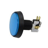 Suzo Happ Large Round Illuminated Button - Blue