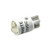 Suzo Happ 12v White LED T3 1/4 Wedge for Coin Doors