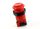 Industrias Lorenzo Concave Pushbutton - Red